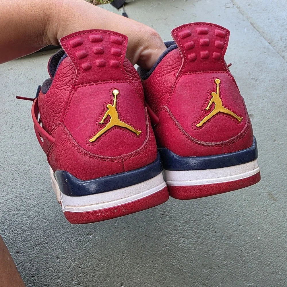 Nike Air Jordan 4 Retro SE FIBA size 11 CI1184-617 OG IV Independence Day Red - Picture 9 of 16